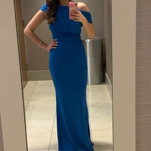 Black-tie evening dress